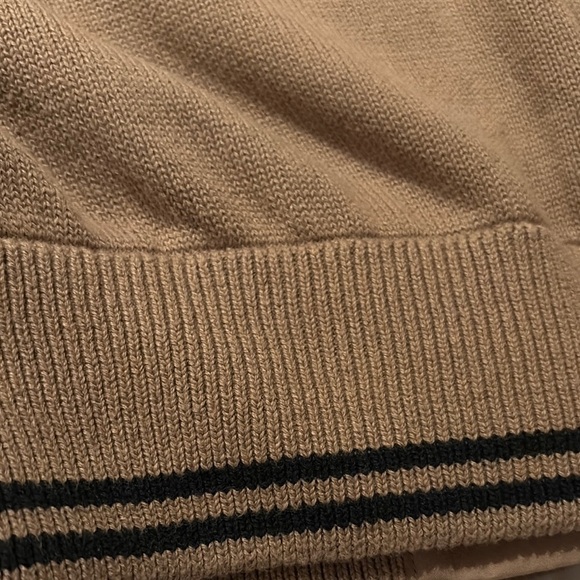 BNWOT Men's Tan Sweater Jacket by Banana Republic.. No Longer Sold in Stores - Picture 12 of 12